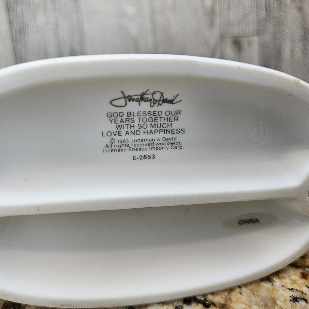 Precious Moments Happy Anniversary God Bless Our Years Together w/So Much Love - Picture 8 of 14